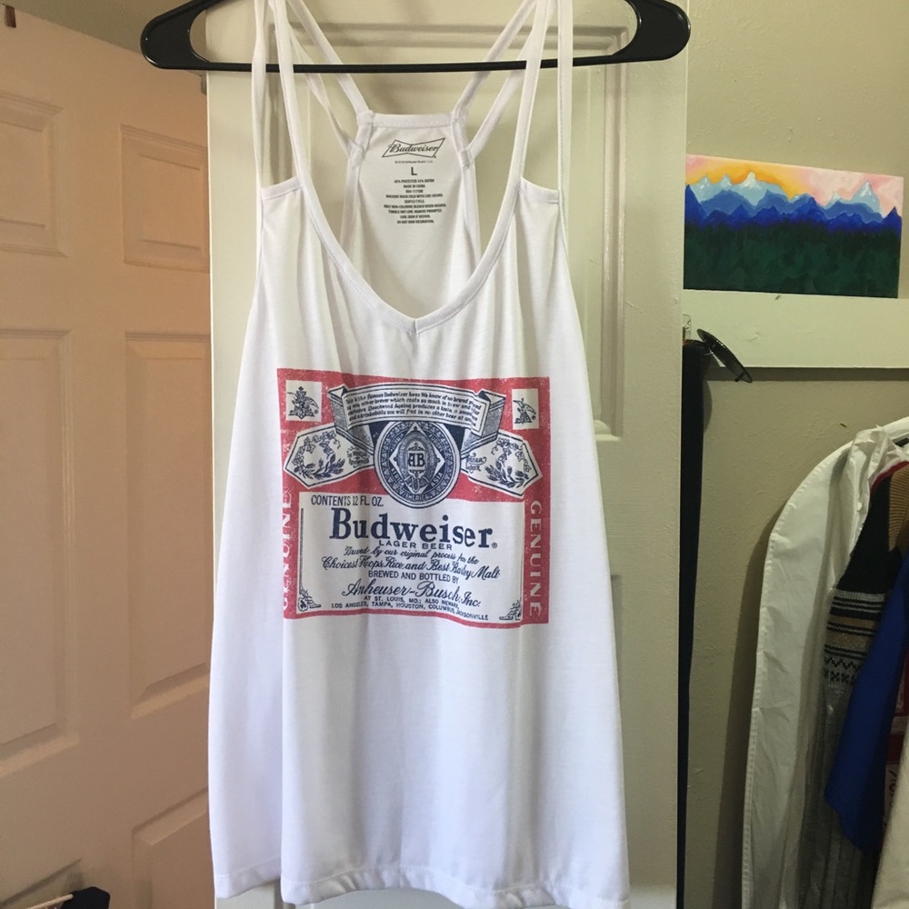 White tank top